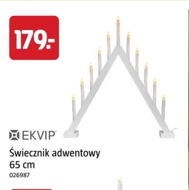 Świecznik adwentowy 65 cm Ekvip