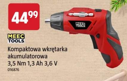 Kompaktowa wkrętarka akumulatorowa Meec Tools
