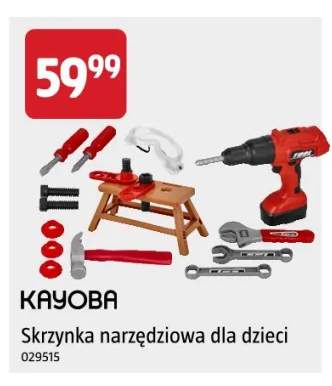 Skrzynka narzędziowa dla dzieci Kayoba