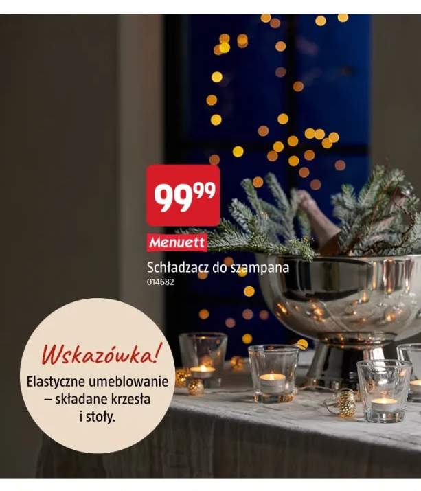 Schładzacz do szampana Menuett