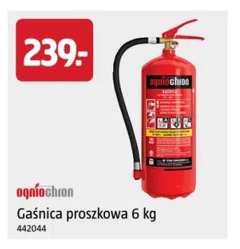 Gaśnica proszkowa 6 kg Ogniochron
