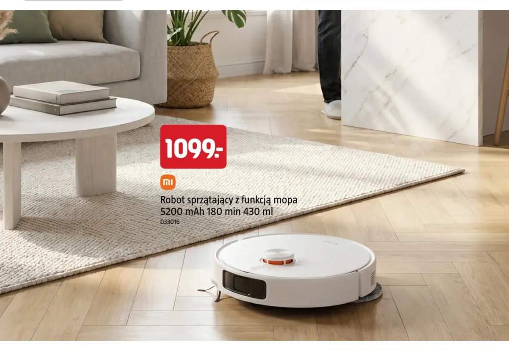 Robot sprzątający z funkcją mopa Xiaomi