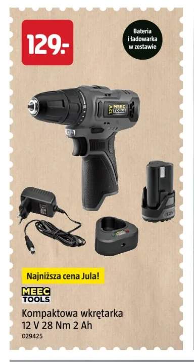 Kompaktowa wkrętarka Meec Tools