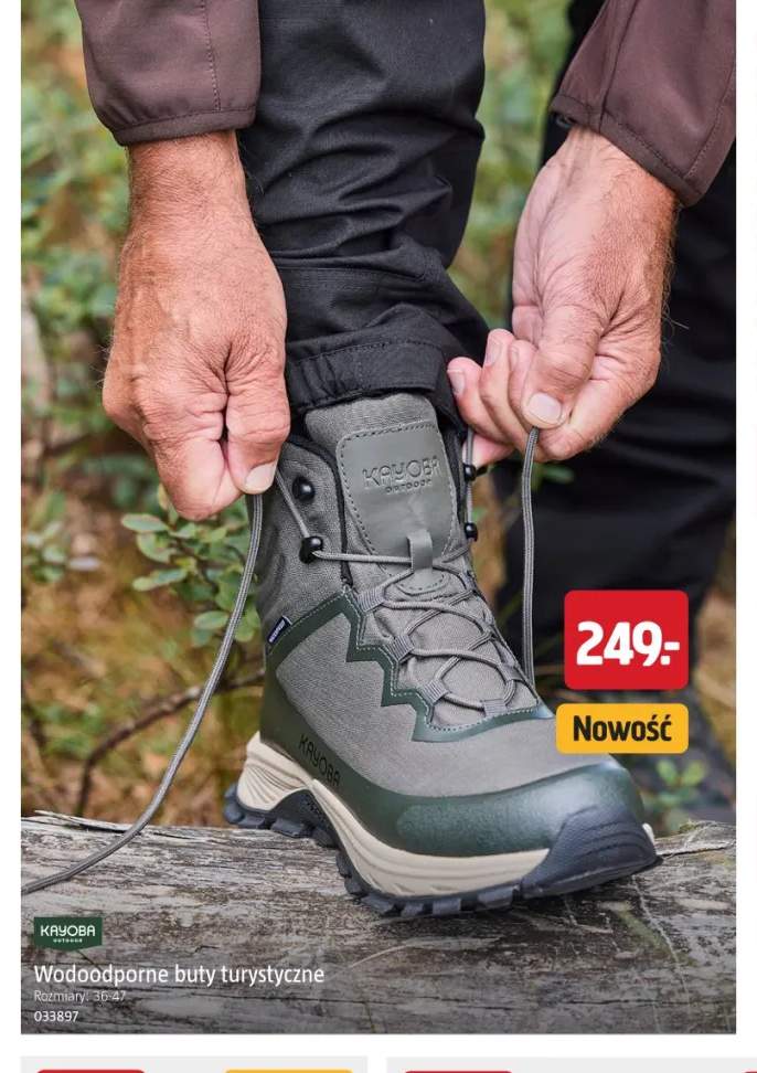 Wodoodporne buty turystyczne Kayoba Outdoor