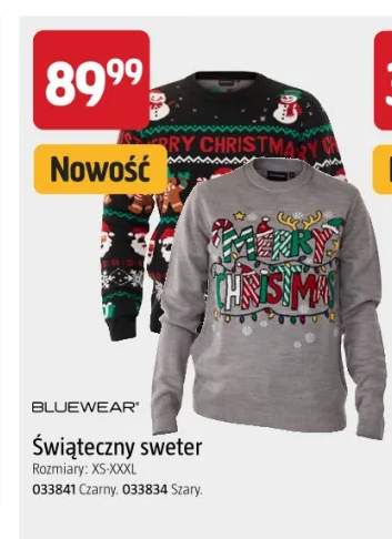 Świąteczny sweter Bluewear