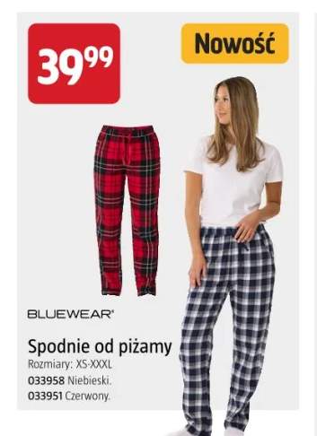 Spodnie od piżamy Bluewear