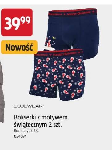 Bokserki z motywem świątecznym 2-pak Bluewear