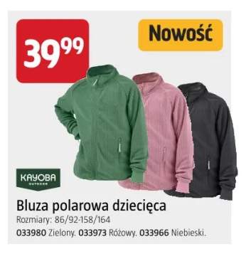 Bluza polarowa dziecięca Kayoba Outdoor