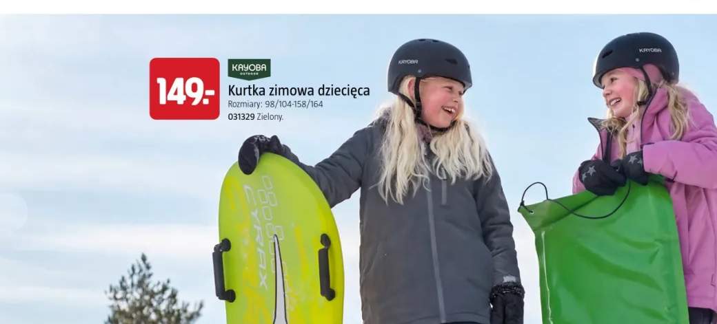 Kurtka zimowa dziecięca Kayoba Outdoor