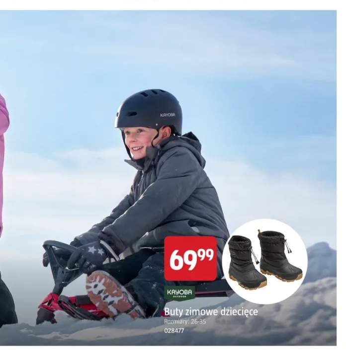 Buty zimowe dziecięce Kayoba Outdoor