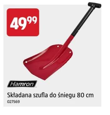 Składana szufla do śniegu 80 cm Hamron