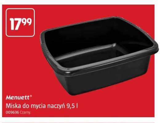 Miska do mycia naczyń 9,5 l Menuett