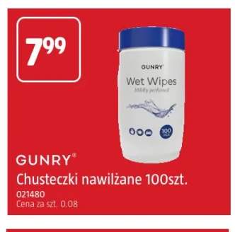 Chusteczki nawilżane Gunry