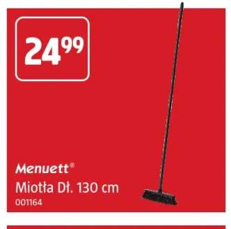 Miotła dł. 130 cm Menuett