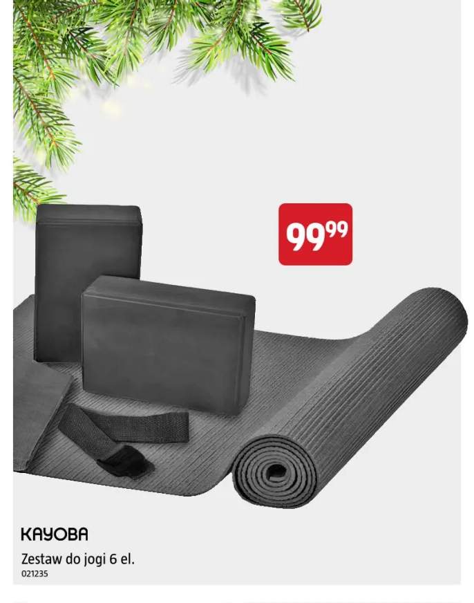 Zestaw do jogi 6 el. Kayoba