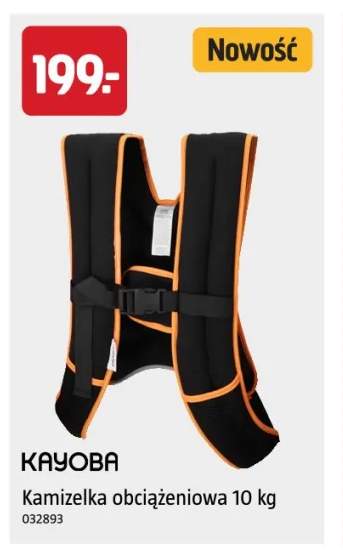 Kamizelka obciążeniowa 10 kg Kayoba
