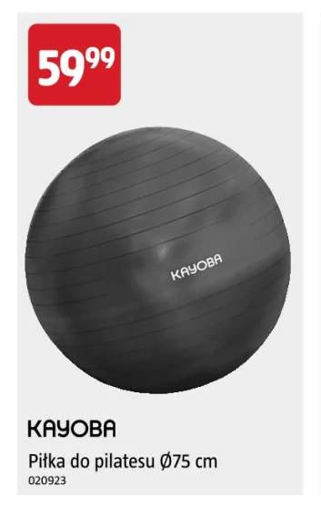 Piłka do pilatesu Ø75 cm Kayoba